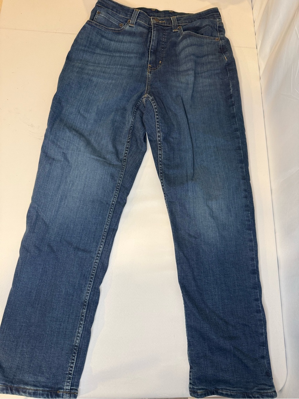 L.L.Bean Men’s 1912 Lined Straight Leg Jeans 30x29